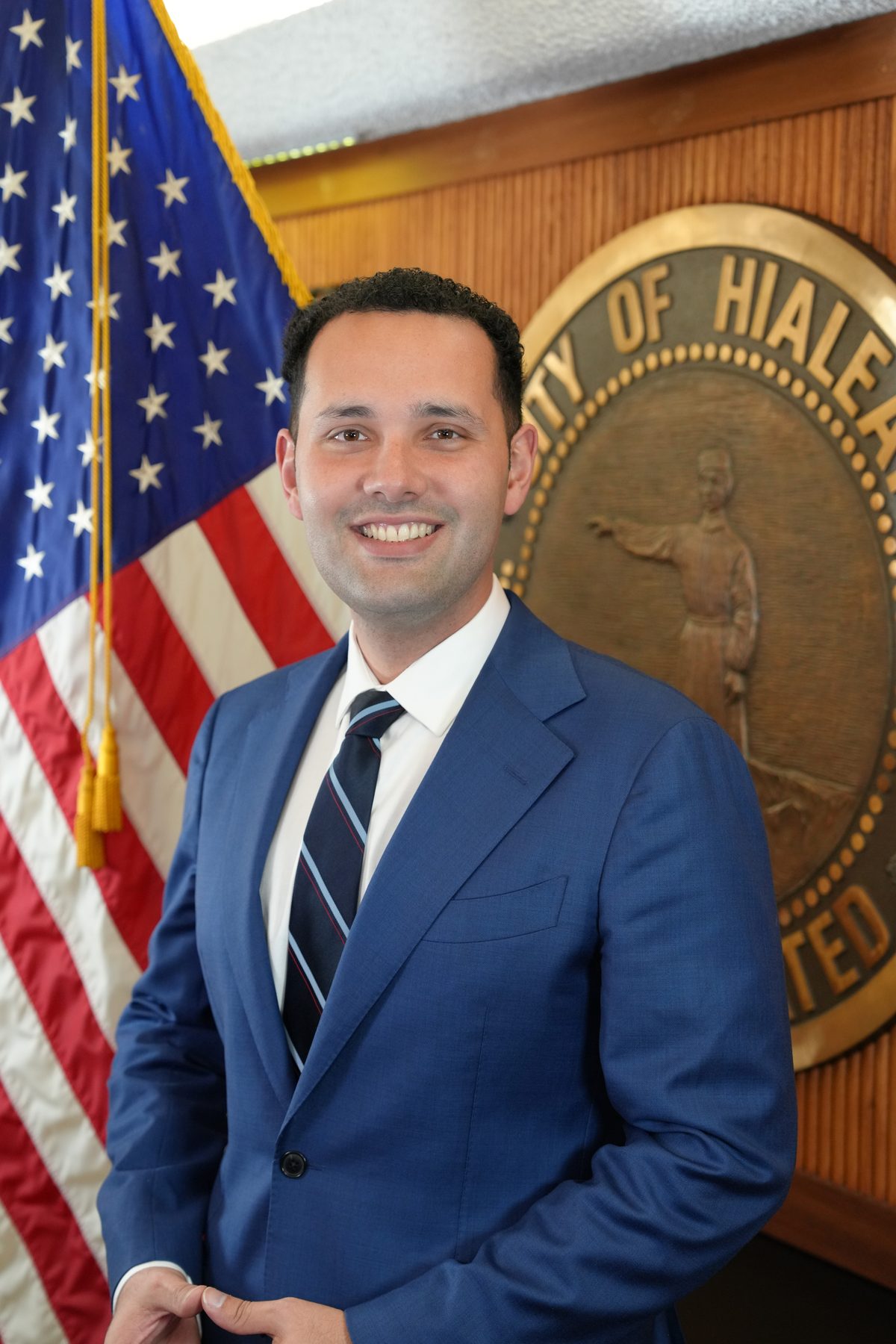Mayor Bryan Calvo — official portrait